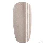Гель із шиммером для нарощування нігтів Glance Builder Gel Couture Color №02