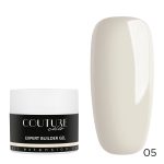 Трифазний білдер-гель для нарощування та моделювання нігтів Couture Color Expert Builder Gel №05 Almond Milk